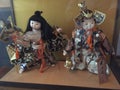 Japanese dolls Royalty Free Stock Photo